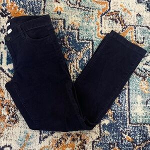 JCREW Matchstick Navy Corduroy Pants